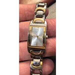 Women's 18mm Two Tone Guess Watch, Bracelet Band